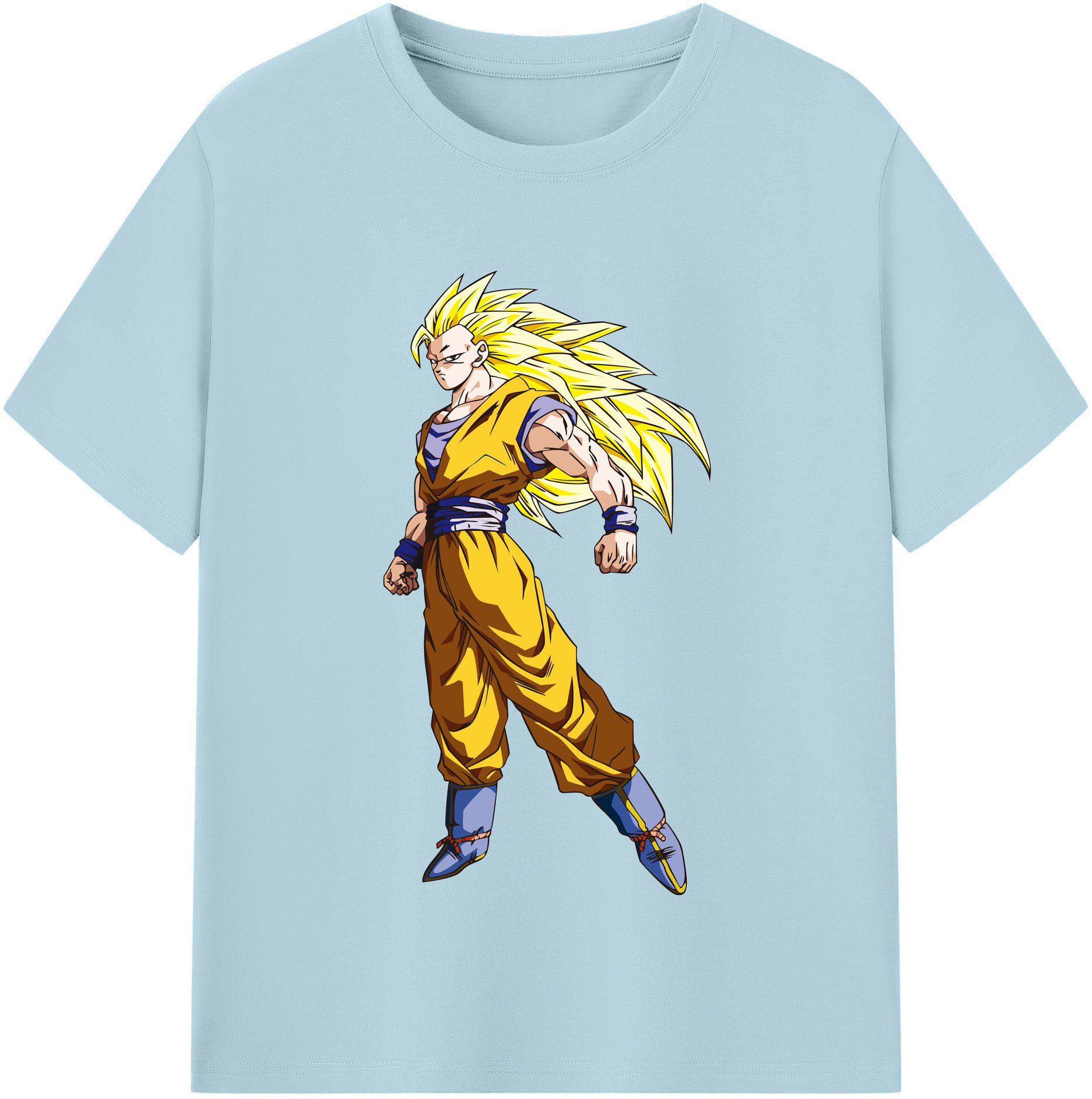 （画像用） ドラゴンボール 孫悟空（そん ごくう）Son Goku カカロット DRAGON BALL Kakarotto 綿100％半袖Tシャツ（フロントプリント）